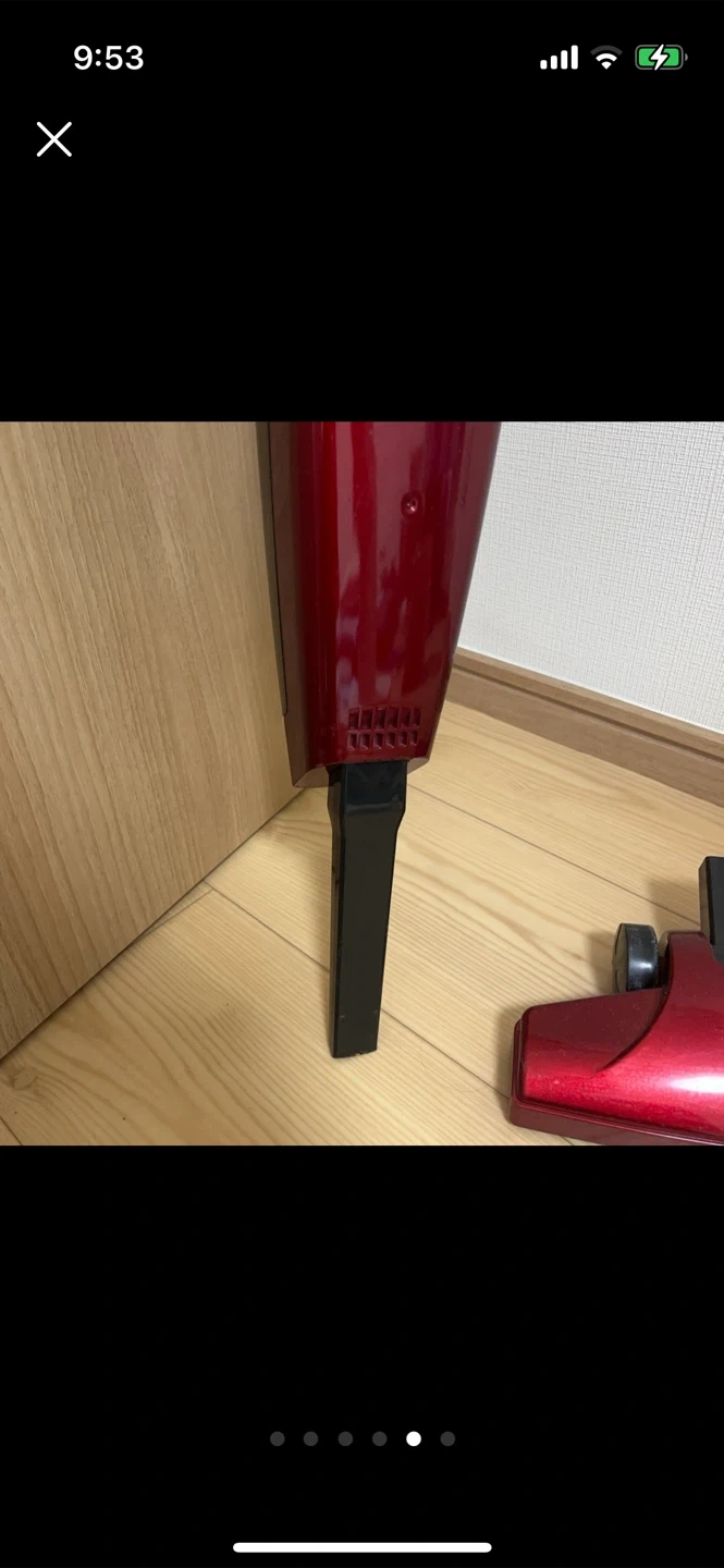 ベステック スティック&ハンディクリーナー BTVC007RDの写真5枚目