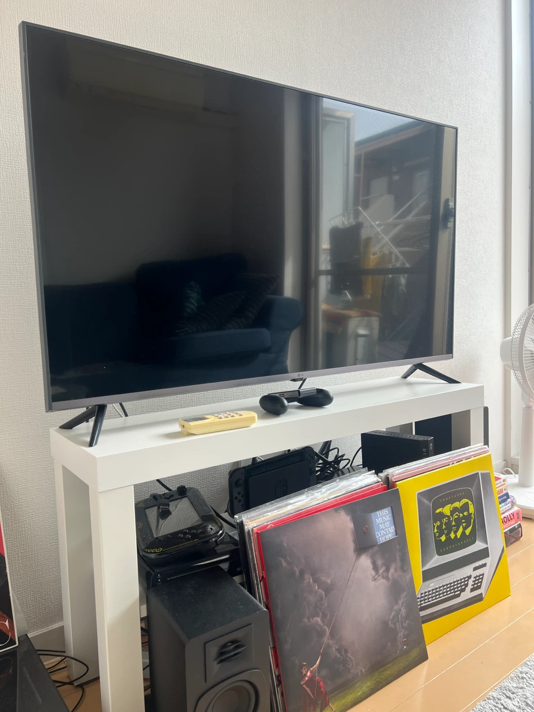 💙💛IKEA LACK TV bench, white