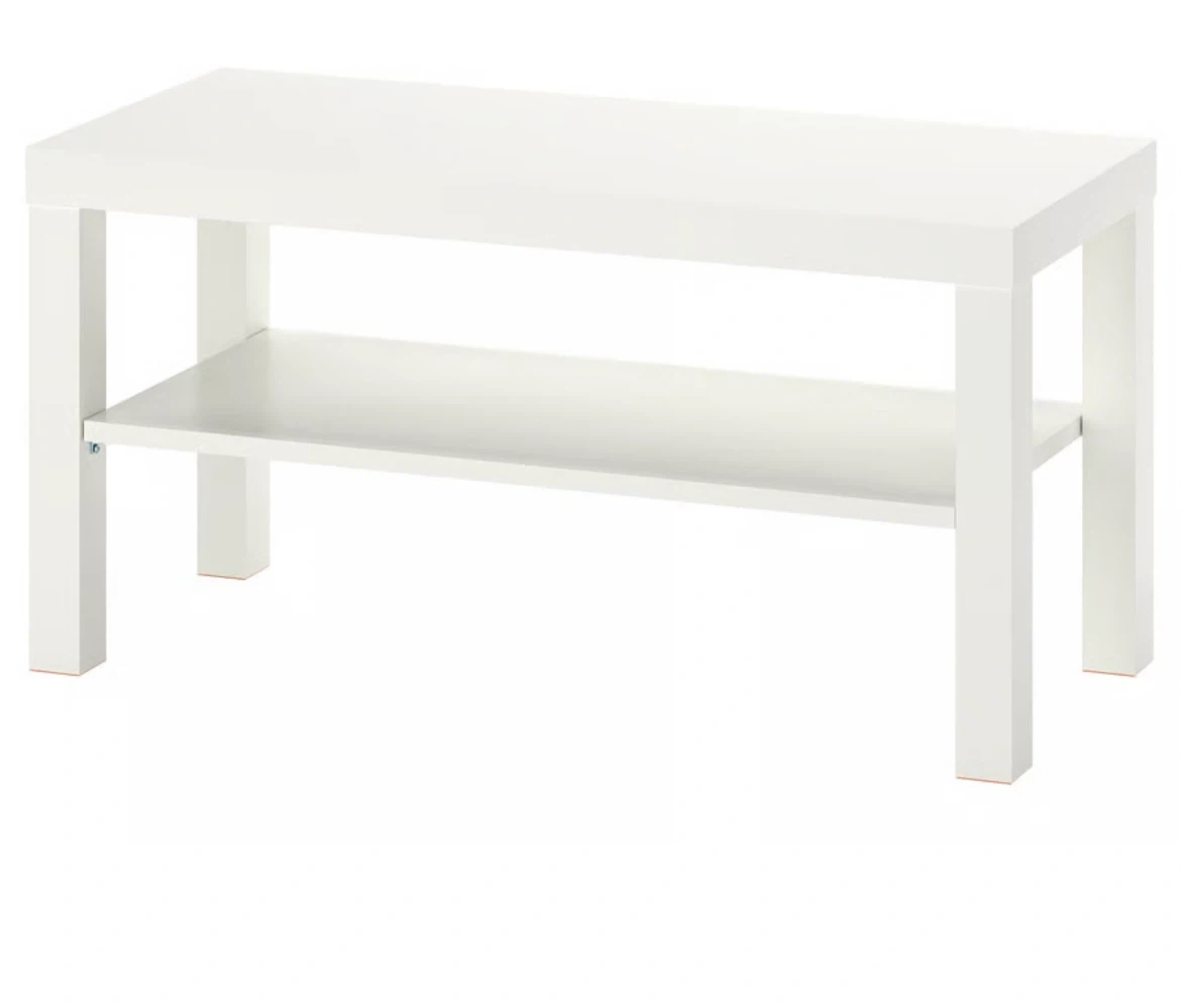 💙💛IKEA LACK TV bench, whiteの写真2枚目