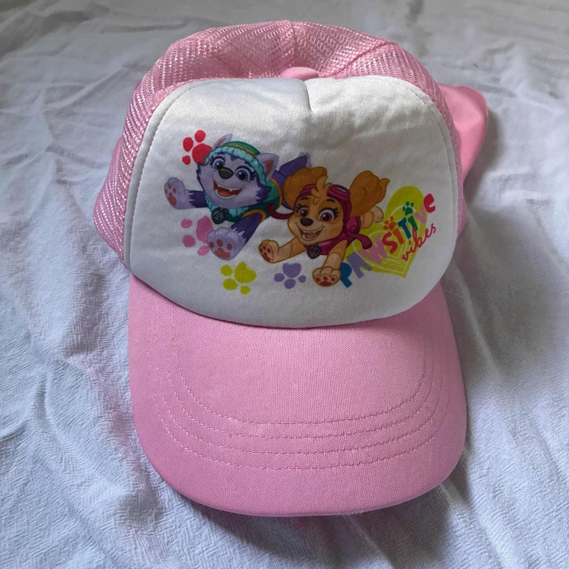 パウ・パトロール スカイ エベレスト キャップ ピンク 53-55cm 子供用 帽子の写真2枚目