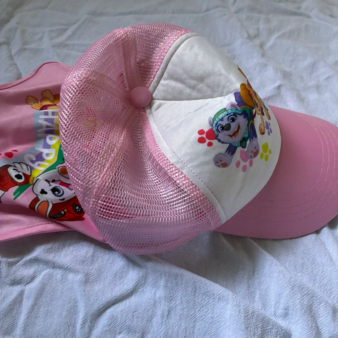 パウ・パトロール スカイ　エベレスト　キャップ ピンク 53-55cm 子供用　帽子の写真5枚目