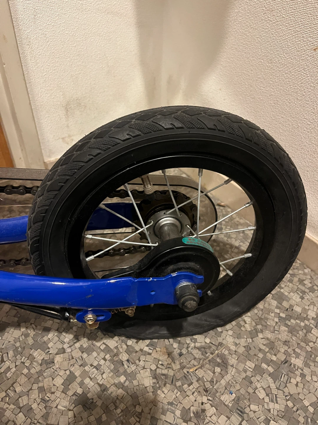 へんしんバイク★ブルー 子供用自転車の写真4枚目