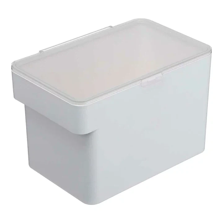 【ジャンク品】米びつ 山崎実業 タワー 5kg 計量カップ付