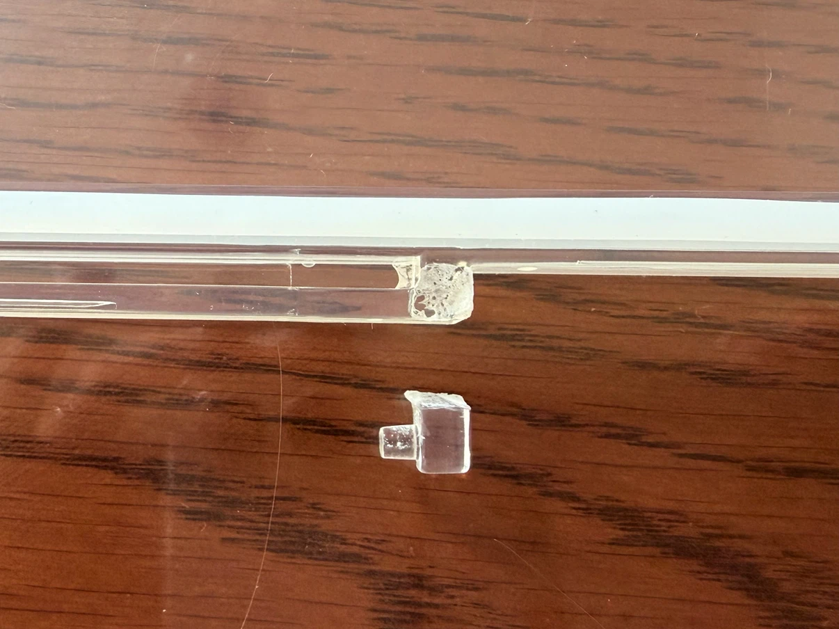 【ジャンク品】米びつ 山崎実業 タワー 5kg 計量カップ付の写真6枚目