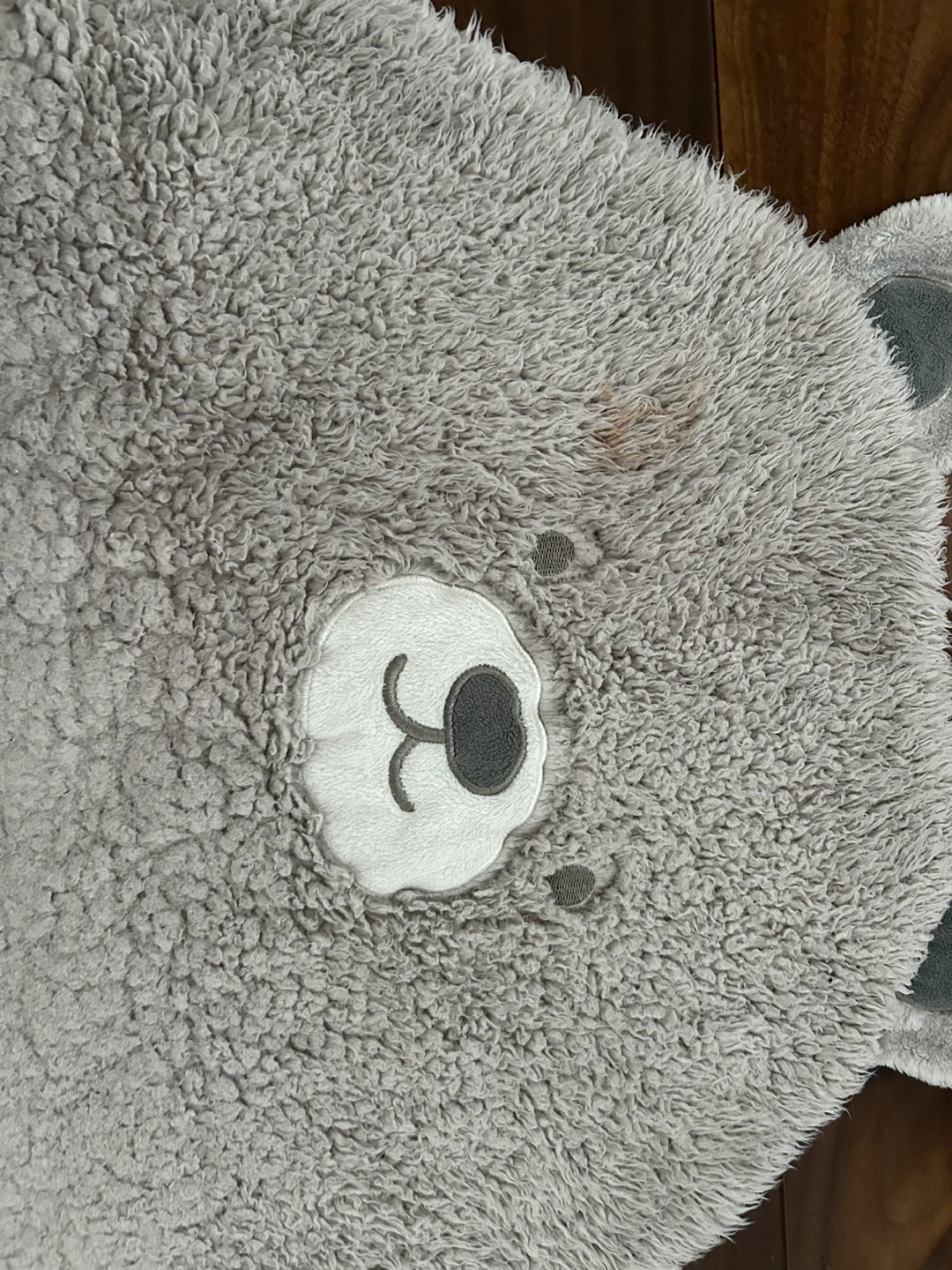 クマのモチーフ付きブランケットの写真3枚目