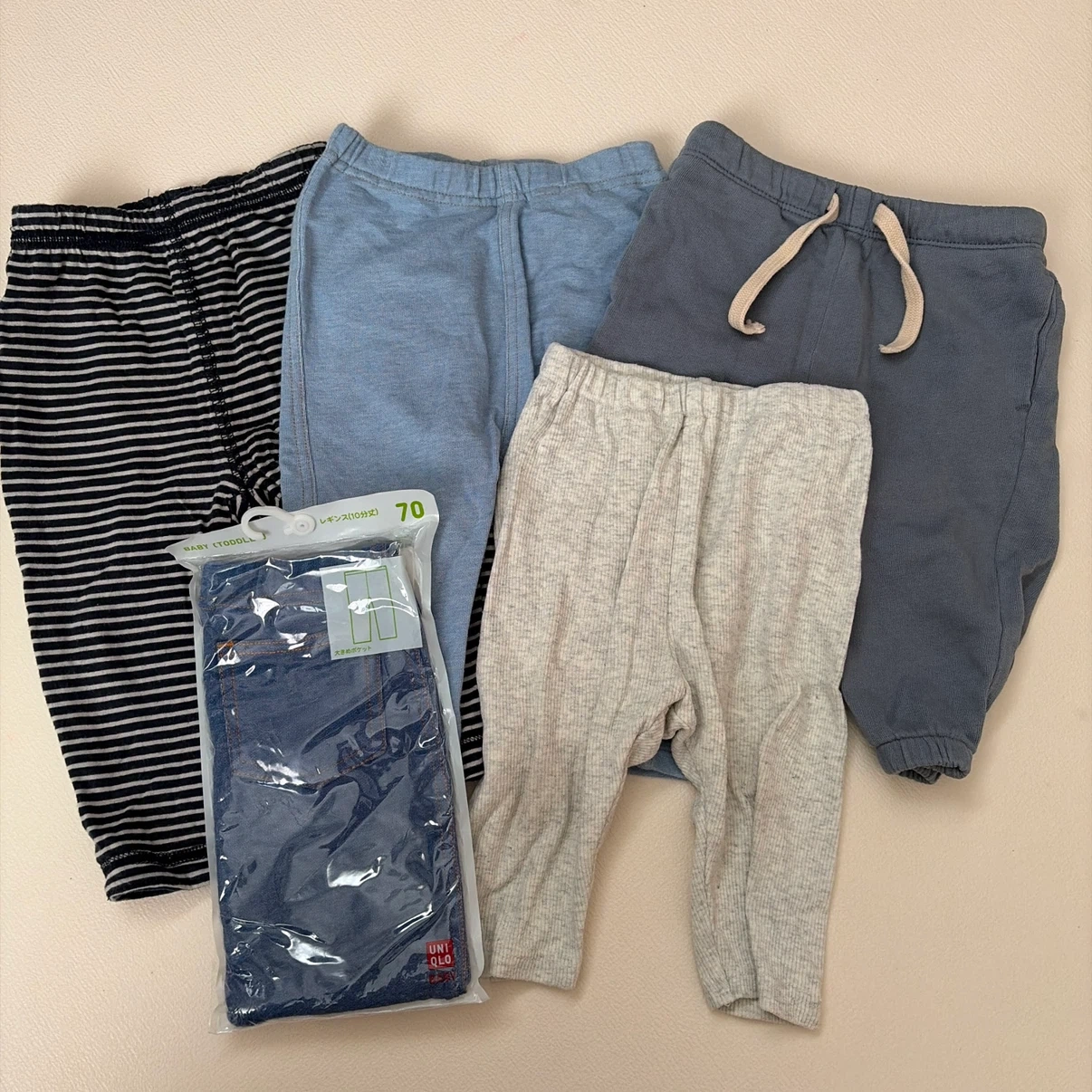 ベビーパンツ 5点セット 70cm ユニクロ、H&M他
