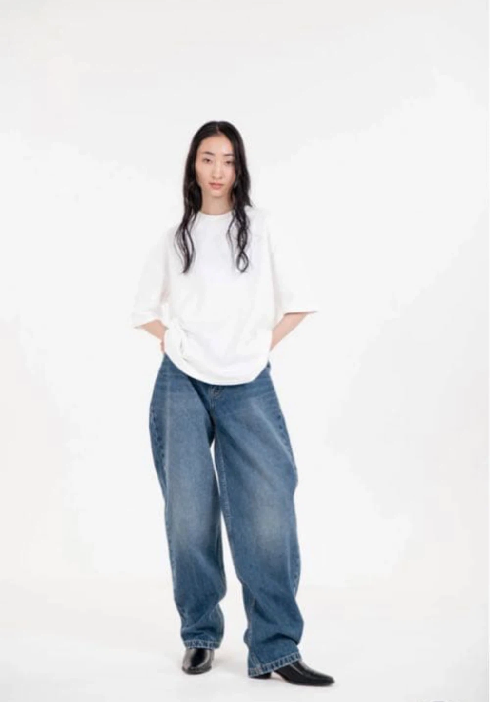 StudioR330 vintage WIDE TAPERED 25 デニムの写真7枚目