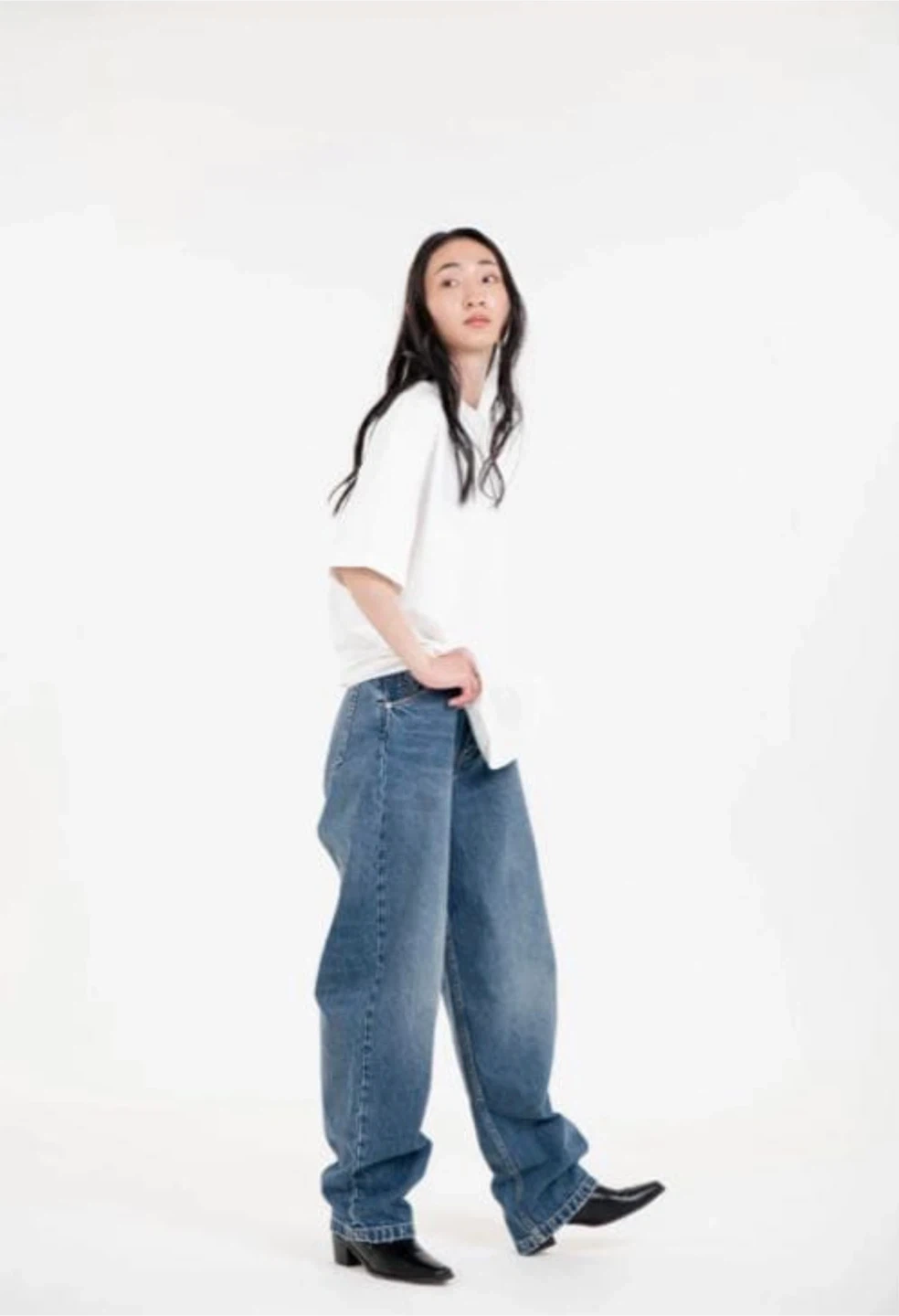 StudioR330 vintage WIDE TAPERED 25 デニムの写真8枚目