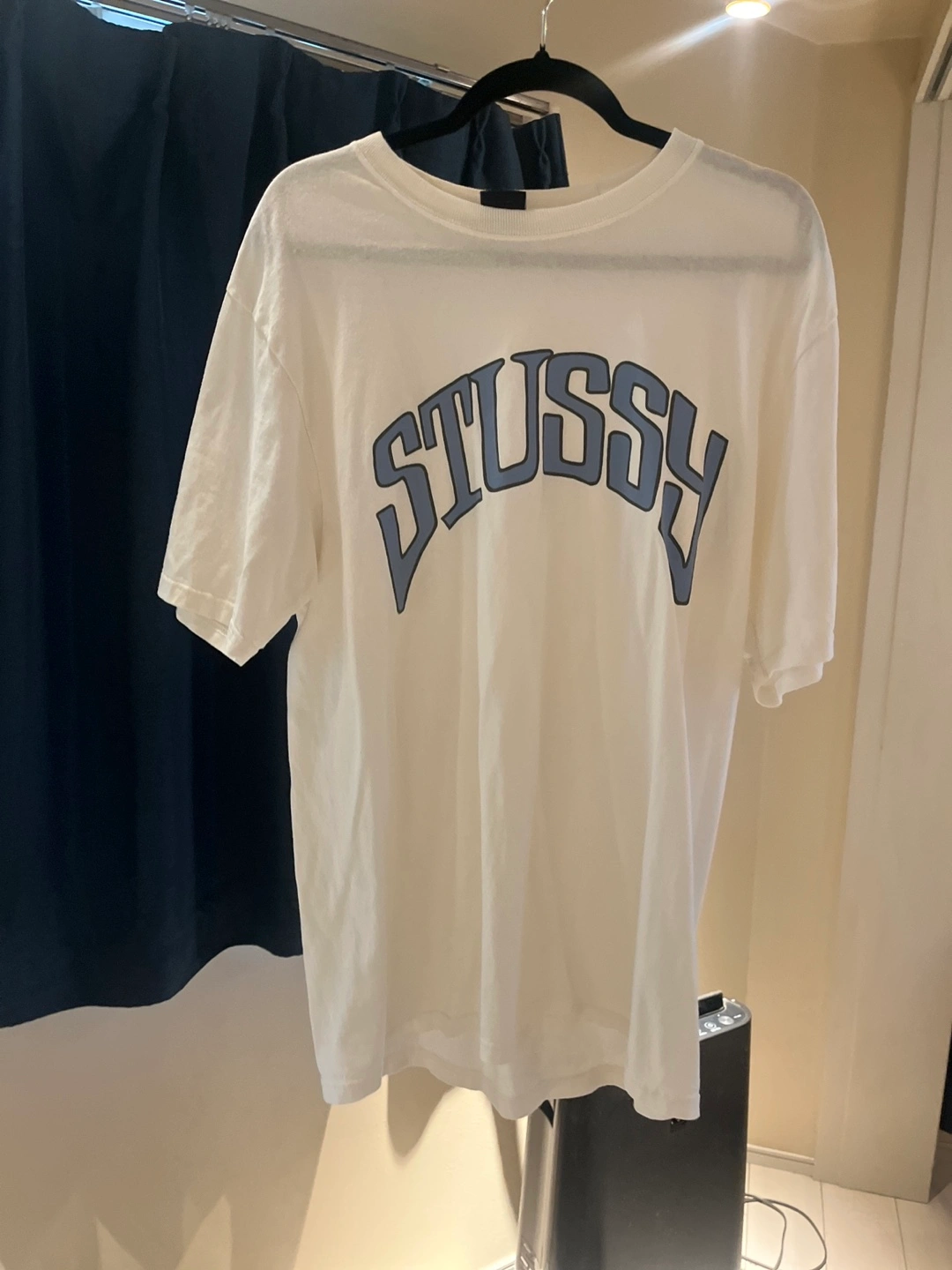STUSSY stussy ステューシー ロゴプリント Tシャツ Mサイズ ホワイト