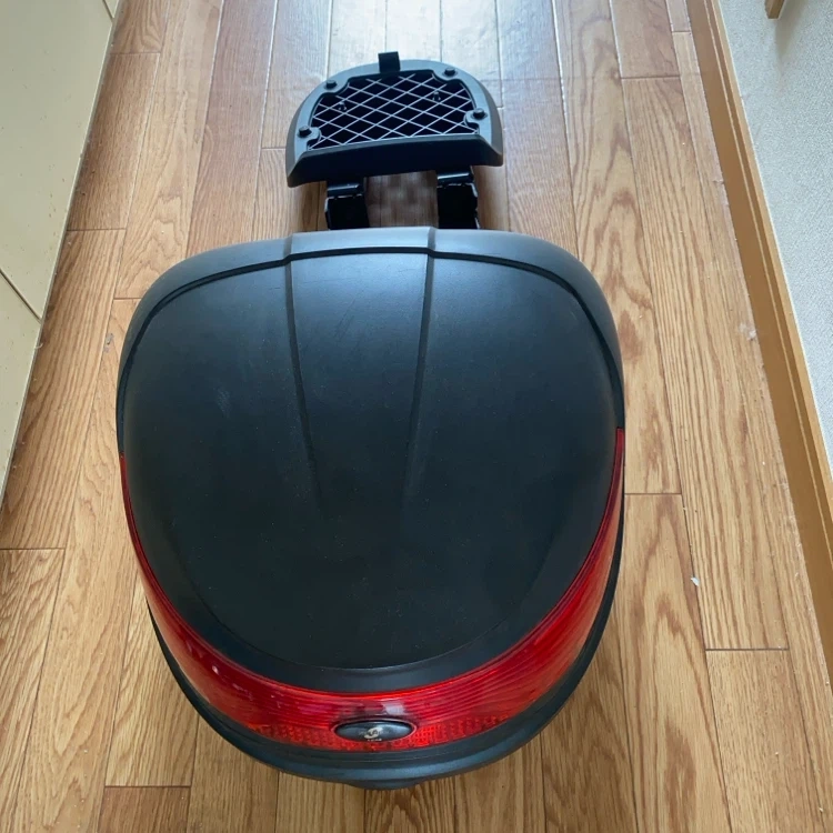 バイク用 リアボックス トップケース ブラック