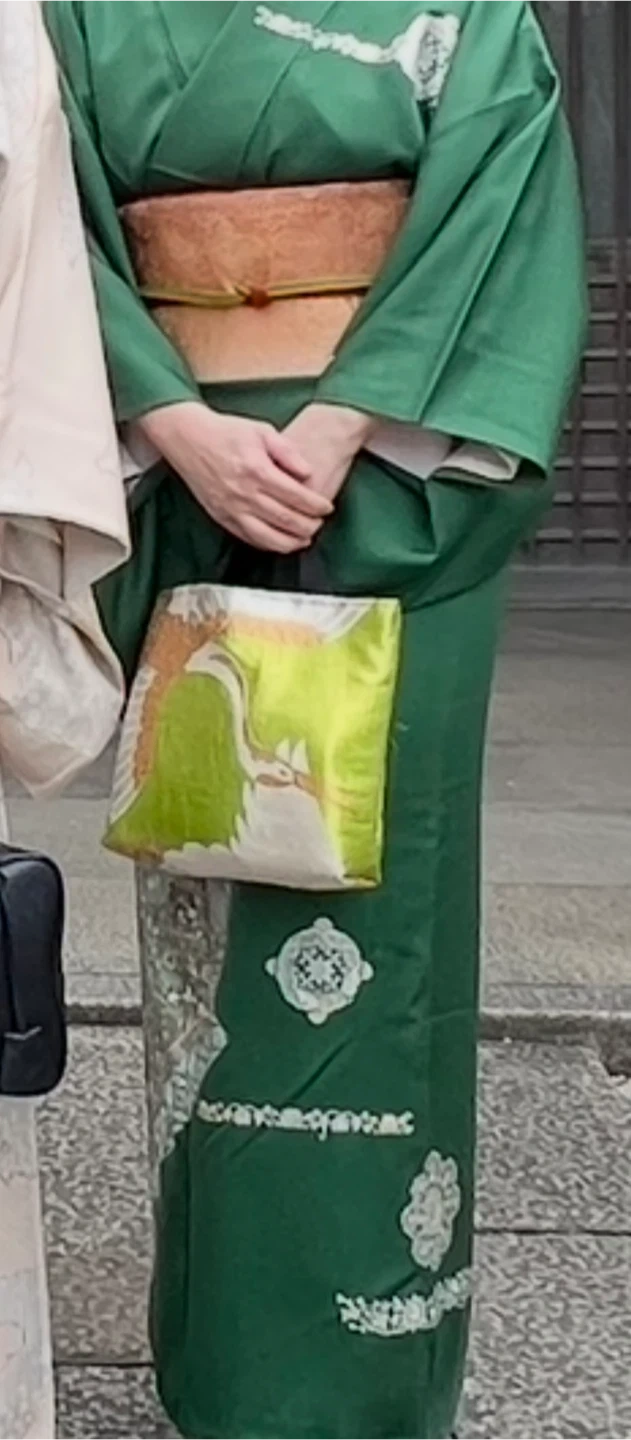 着物 訪問着 緑華文 暈しの写真4枚目
