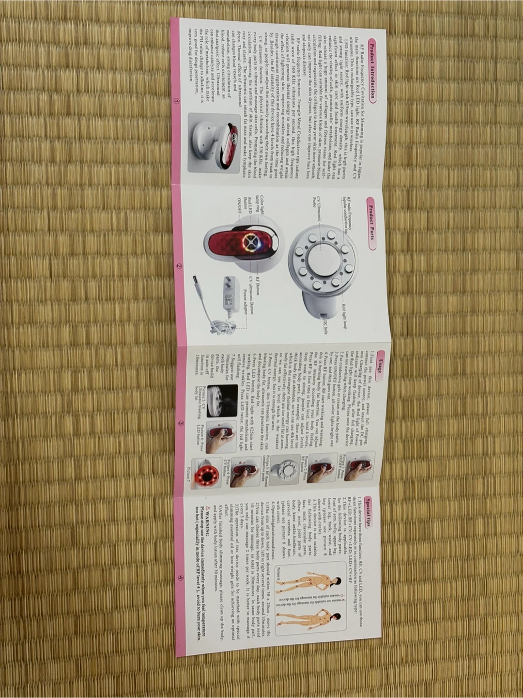 キャビテーション　超音波美顔器　RF　LED　ダイエット　マッサージ器　全身エステ　充電式の写真6枚目