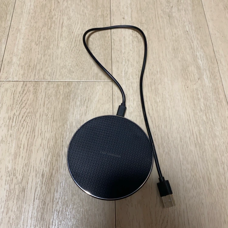 ワイヤレス充電器 ブラック