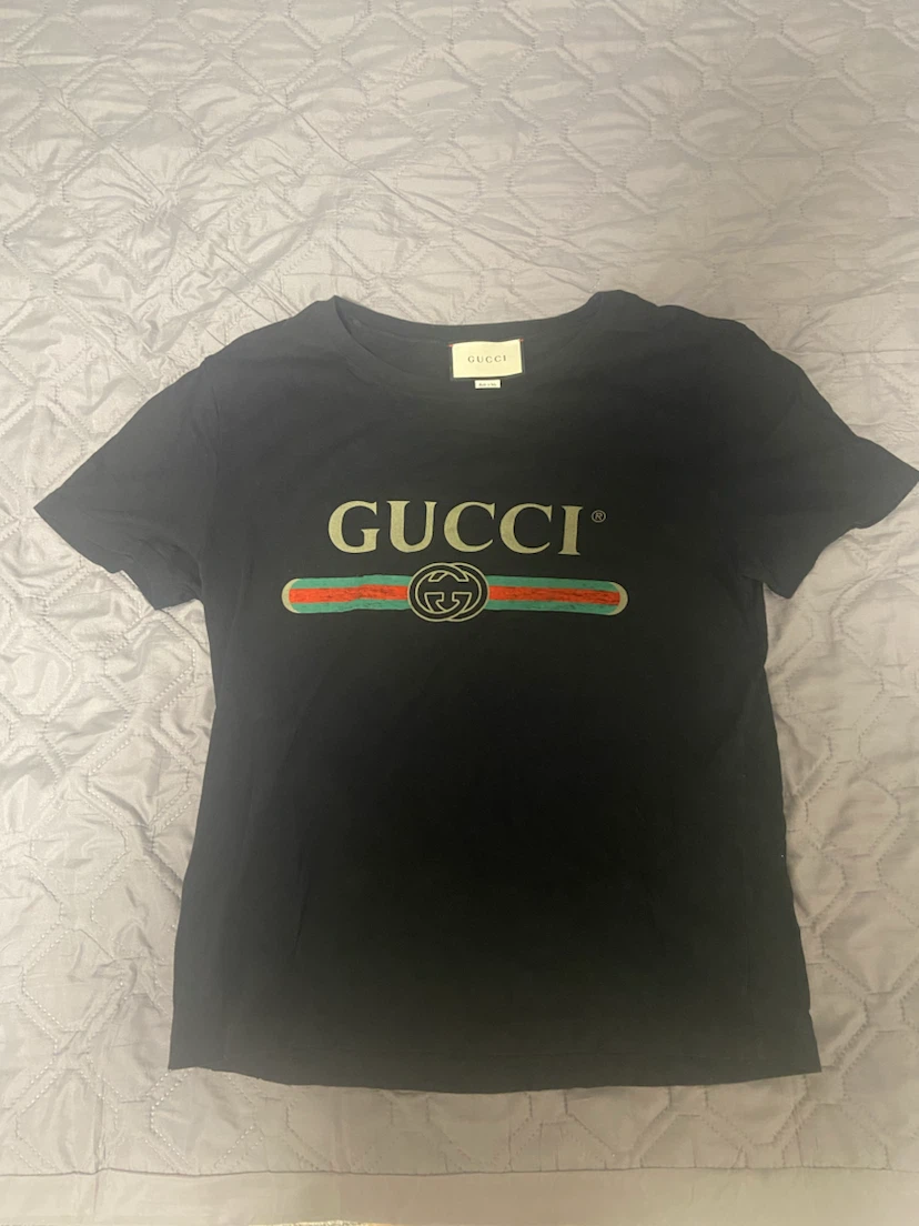 gucci グッチ ロゴ Tシャツ ブラック Sサイズ