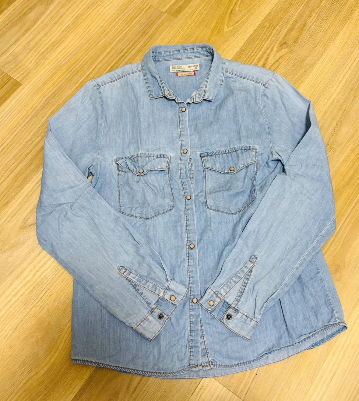 ZARA Girls デニムシャツ
