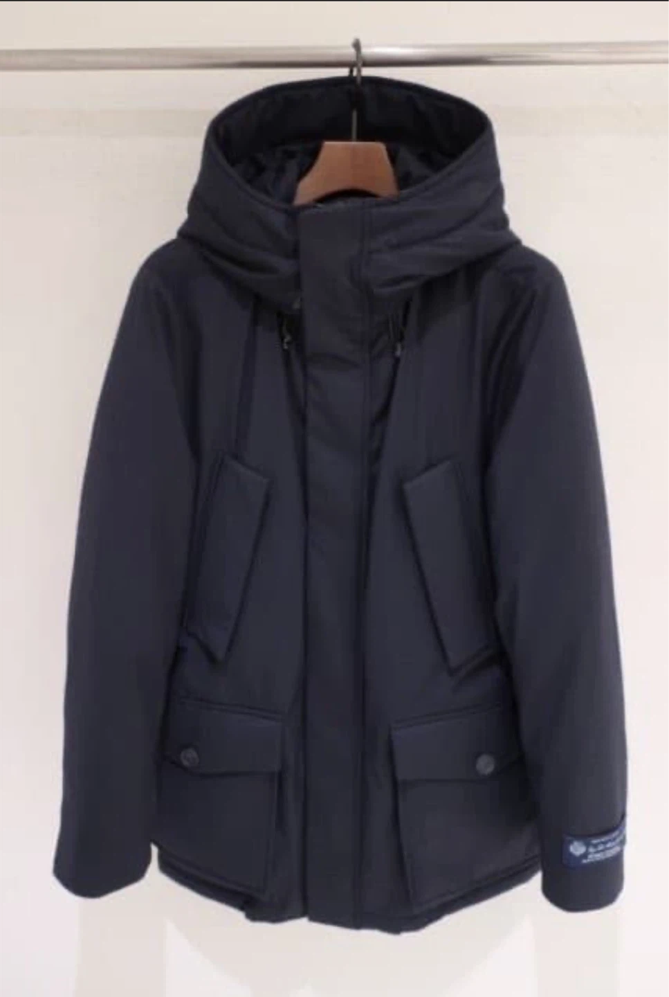 WOOLRICH × LORO PIANAマウンテンジャケット ダウン ネイビー