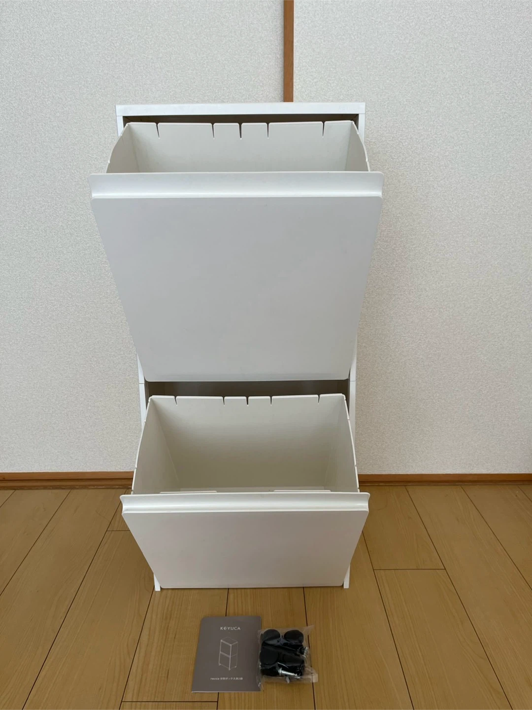 KEYUCA rectie 分別ゴミ箱 2段の写真2枚目