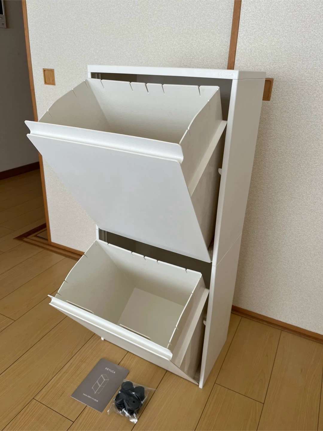 KEYUCA rectie 分別ゴミ箱 2段の写真4枚目