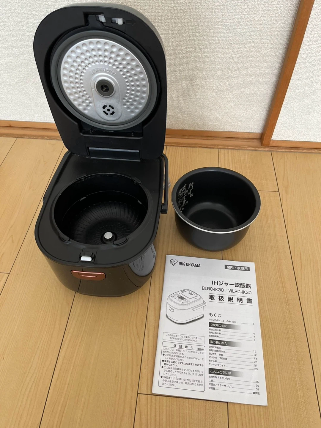 アイリスオーヤマ IH炊飯器 BLRC-IK30