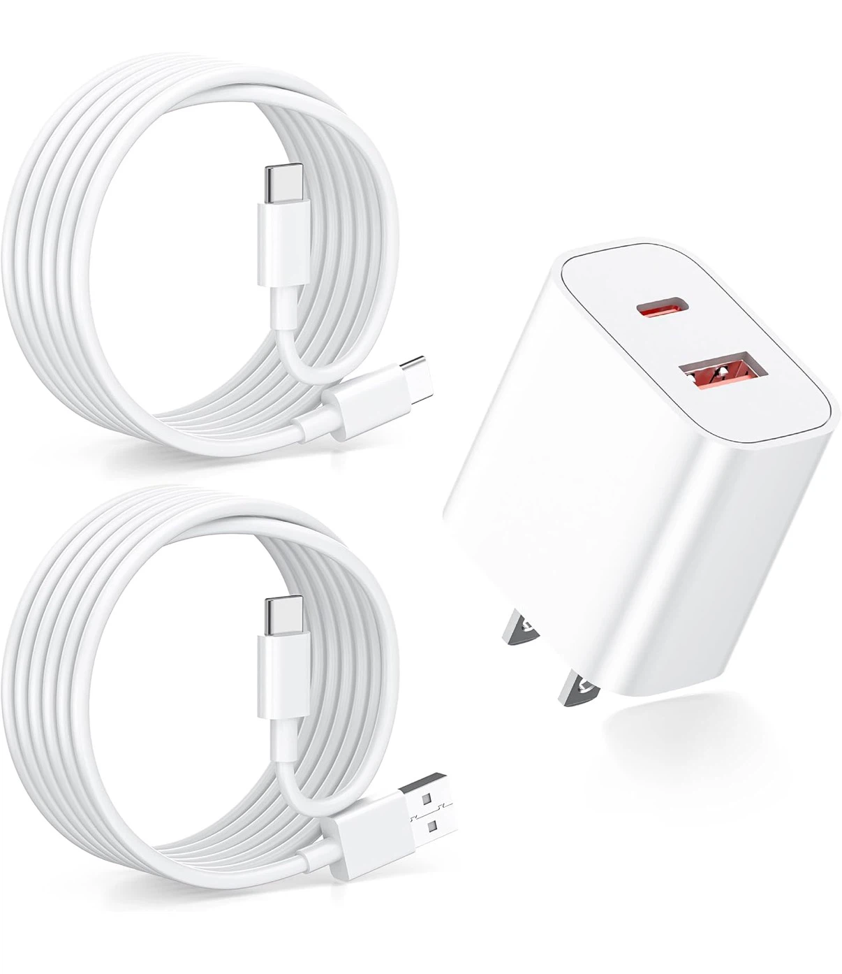 20W 急速充電器 USB-C&A 2ポート