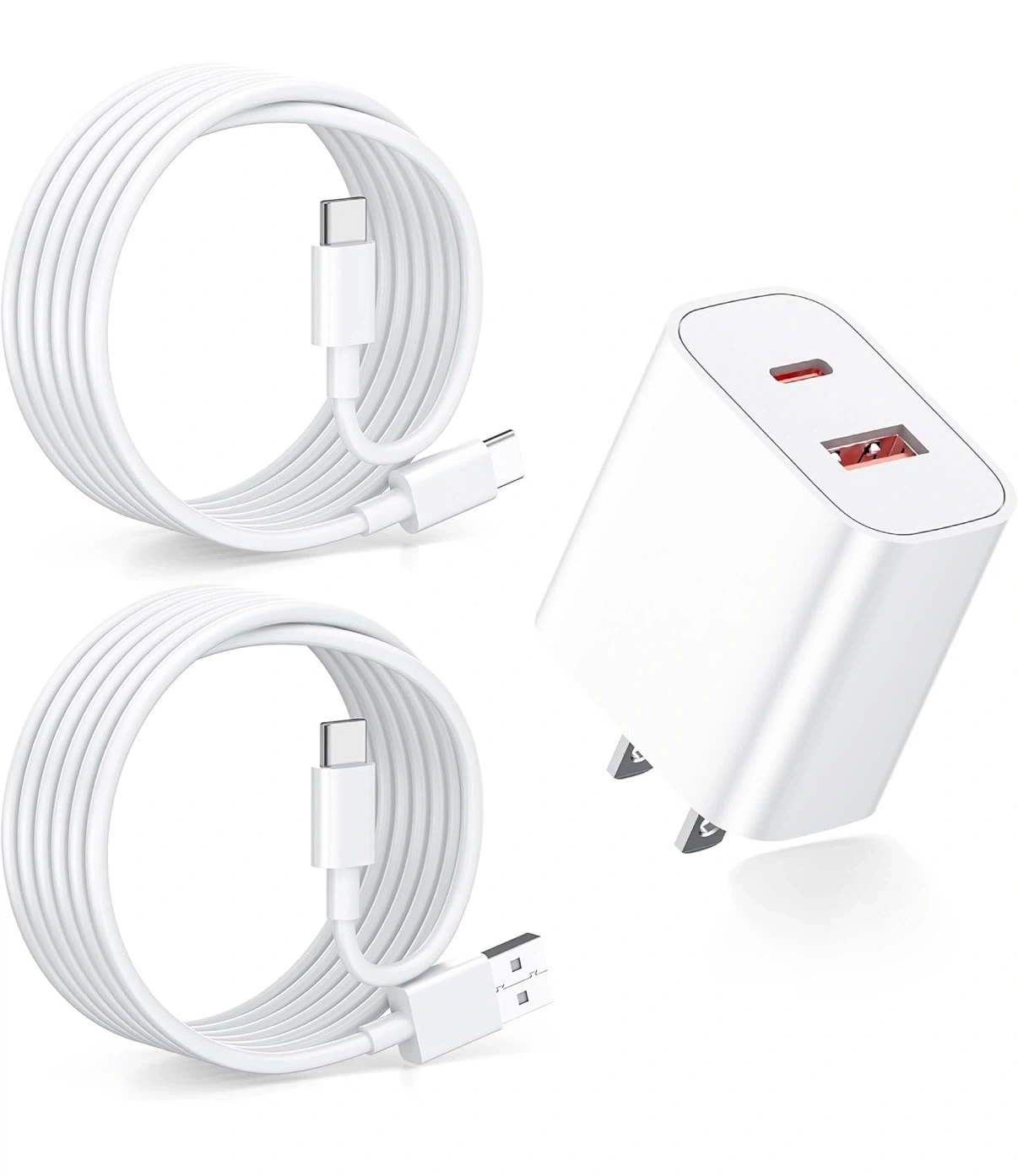 20W 急速充電器 USB-C&A 2ポート