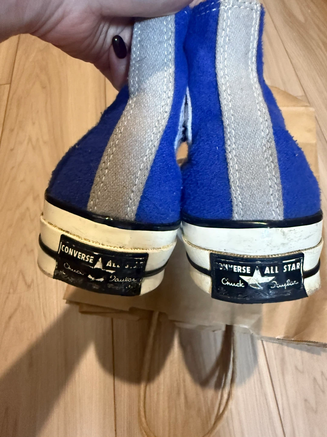 コンバース チャックテイラー ブルー 24cmの写真2枚目