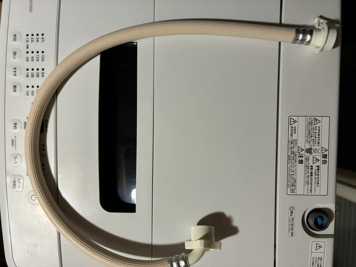 アイリスオーヤマ　全自動洗濯機　5.0kg  IAW-T504の写真5枚目