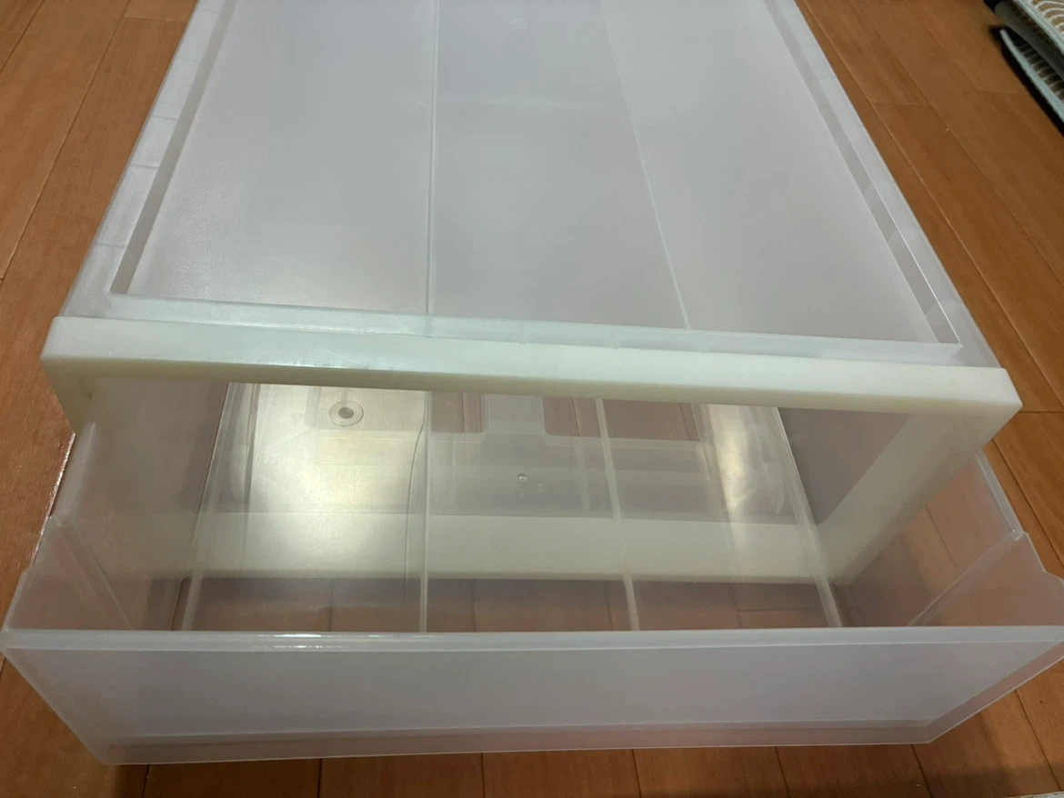 無印良品 プラスチック収納ケース 引出しの写真2枚目