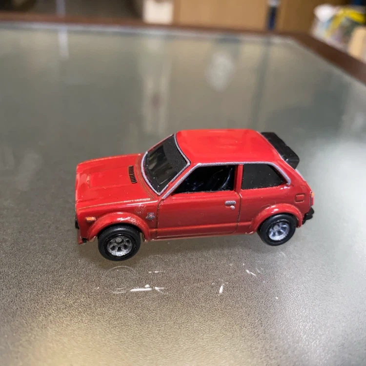 ホンダ シビック ミニカー レッドの写真3枚目