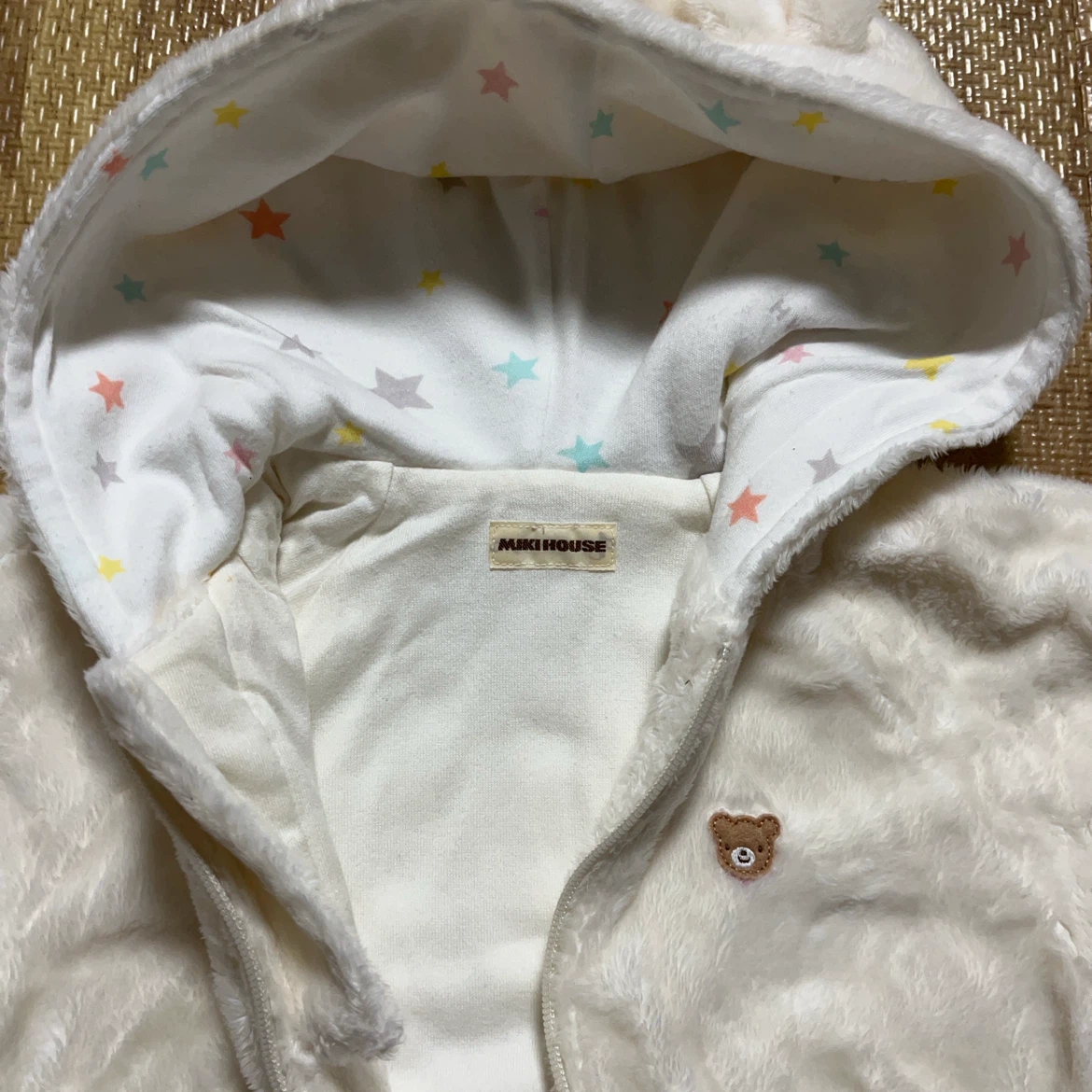 ミキハウス カバーオール ベビー 80cmの写真2枚目