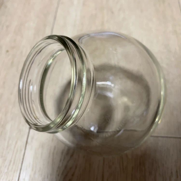 ガラス製 保存容器 金属蓋付きの写真2枚目
