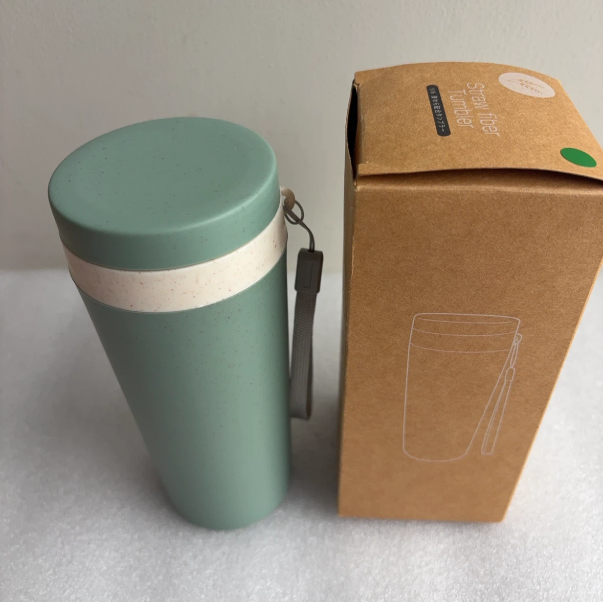 リル 麦わら配合タンブラー 330ml グリーン