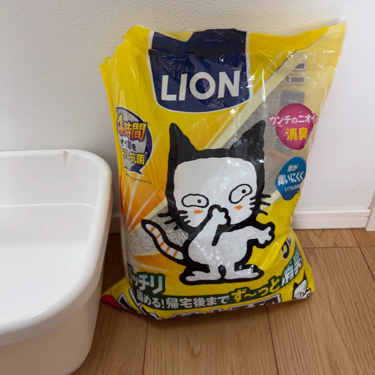 未使用リッチェル猫用トイレ、砂の写真2枚目