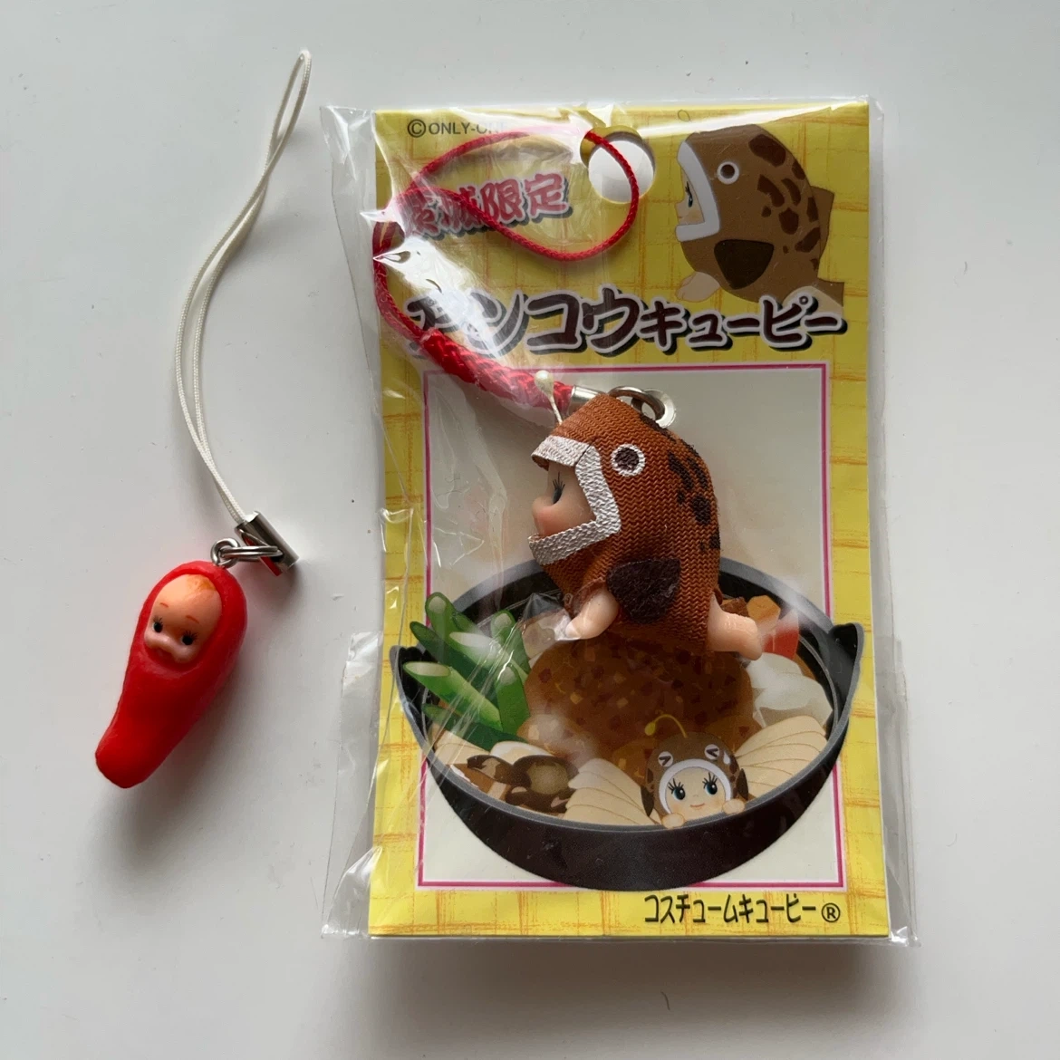 【ストラップ】茨城限定 アンコウキューピー