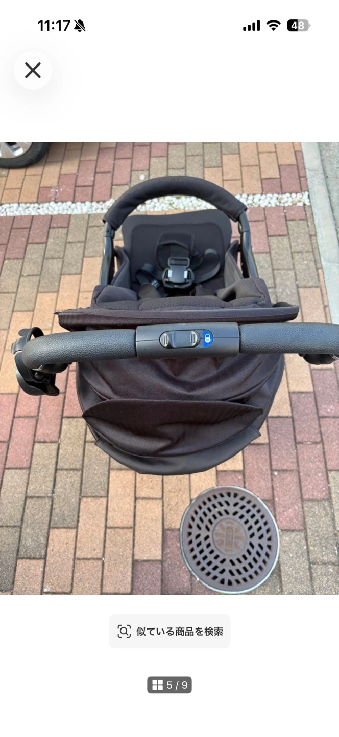 ピジョン ベビーカー ランフィ リノン8の写真5枚目