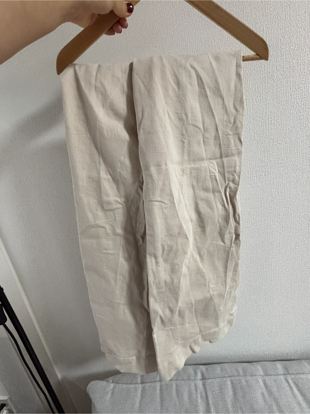 ZARA パンツ アイボリー EUR38の写真2枚目