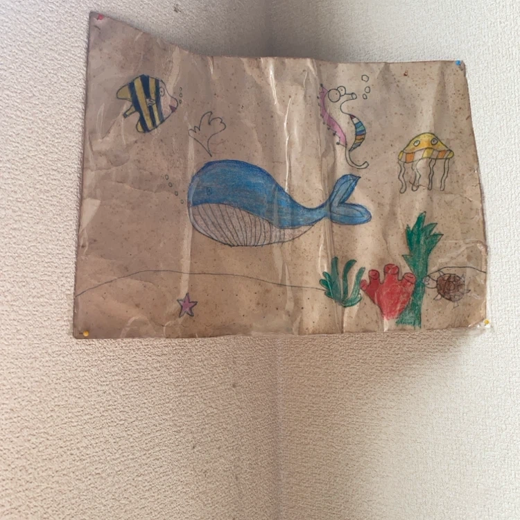 海のお絵描き イラストの写真2枚目