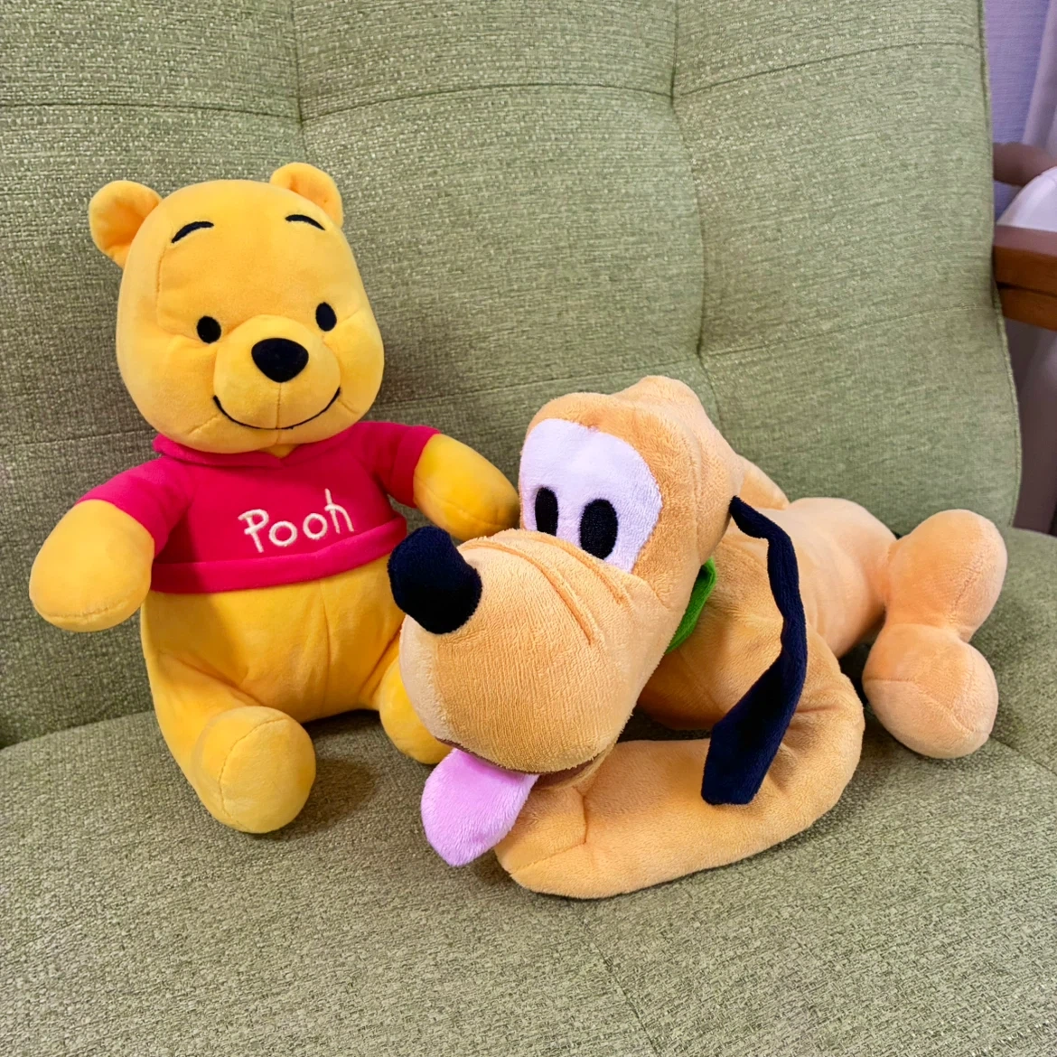 ディズニー ぬいぐるみ 2点セット プーさん プルート