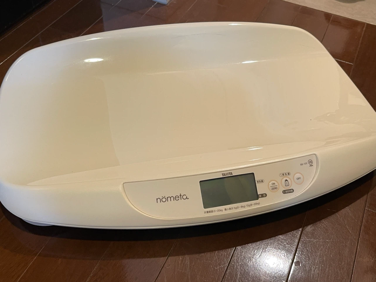 タニタ ベビースケール nometa BB-105【説明書付】の写真4枚目
