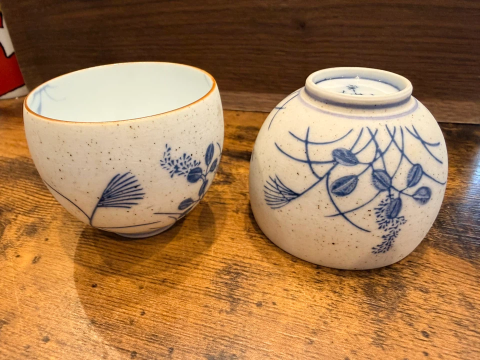 幸山 湯呑 2客セット 陶器 和食器の写真4枚目