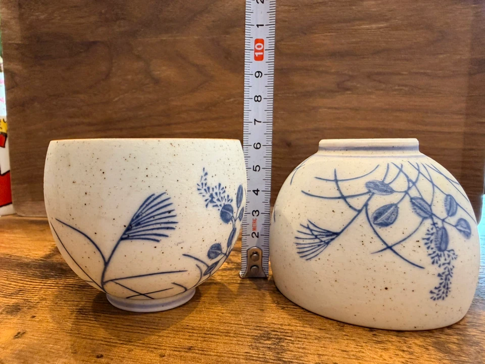 幸山 湯呑 2客セット 陶器 和食器の写真5枚目