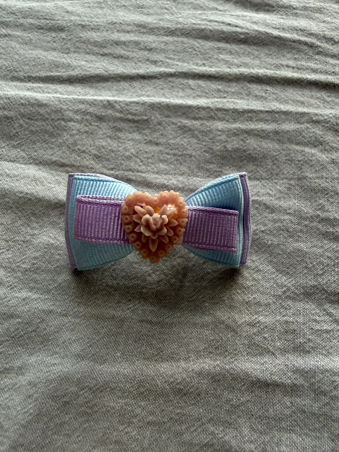 リボン バレッタ ヘアクリップ