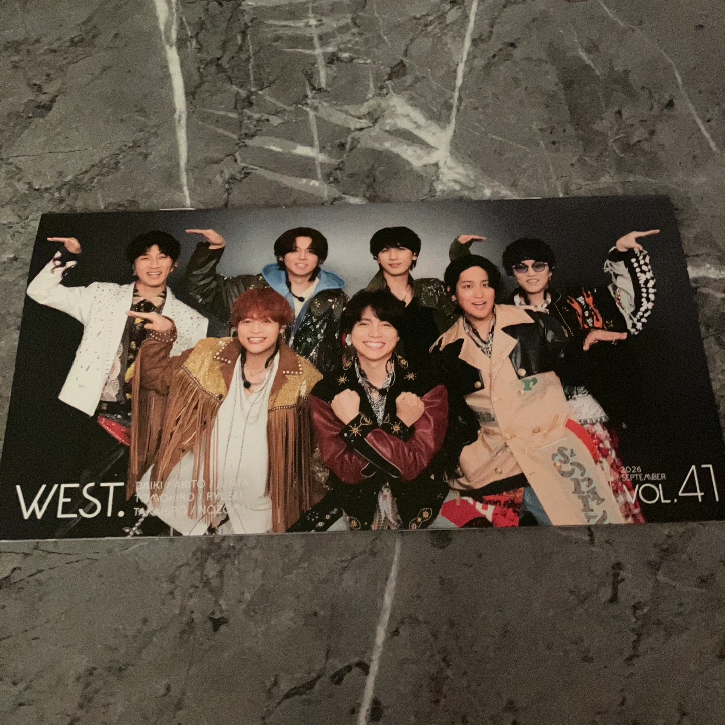 WEST. ライブツアー2026 公式写真セット