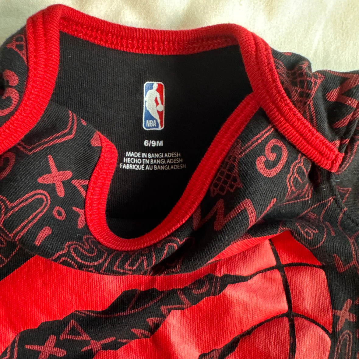 NBA ラプターズ ベビー服 ロンパース 3枚セットの写真2枚目
