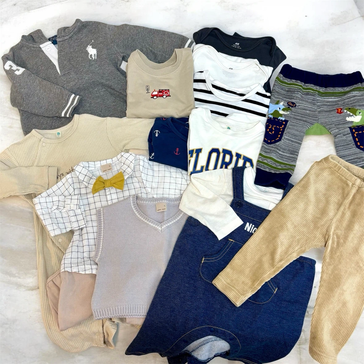 【まとめて】ベビー服秋　14点まとめ売り 80cm90cm 男の子