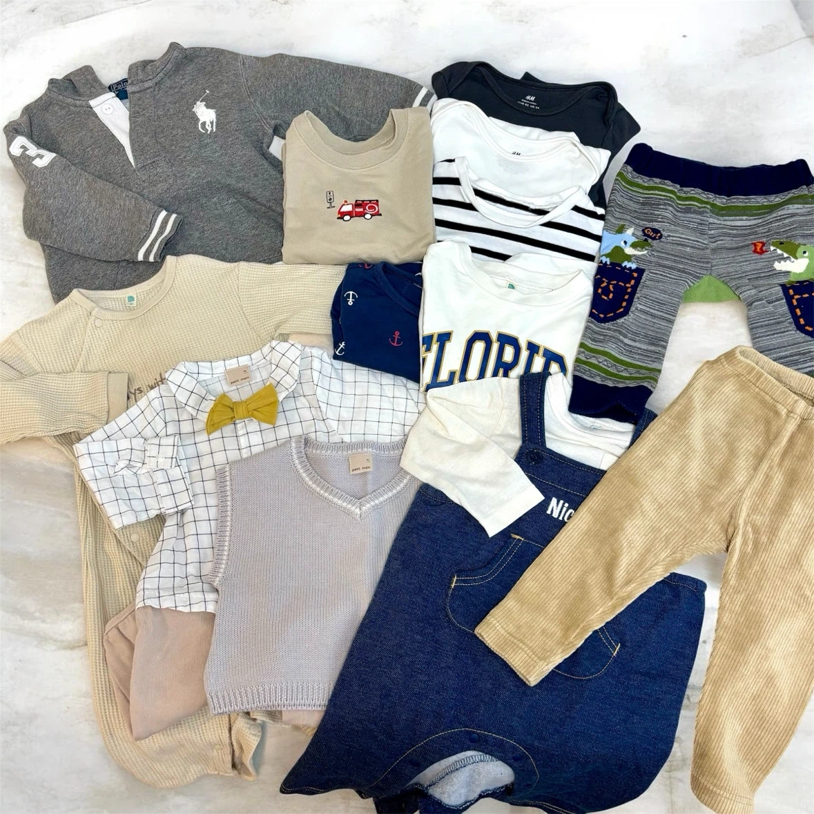 【まとめて】ベビー服秋 14点まとめ売り 80cm90cm 男の子