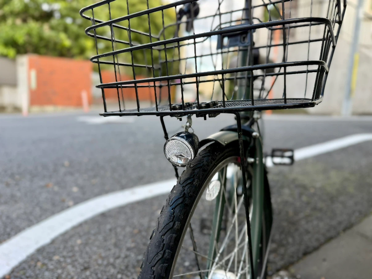 サイクルベースあさひ ボールドライン 26インチ マットグリーンの写真3枚目