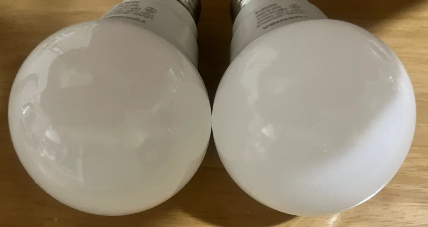 【ラスト1セット】美品・TOSHIBA・LED電球・2本セットの写真2枚目