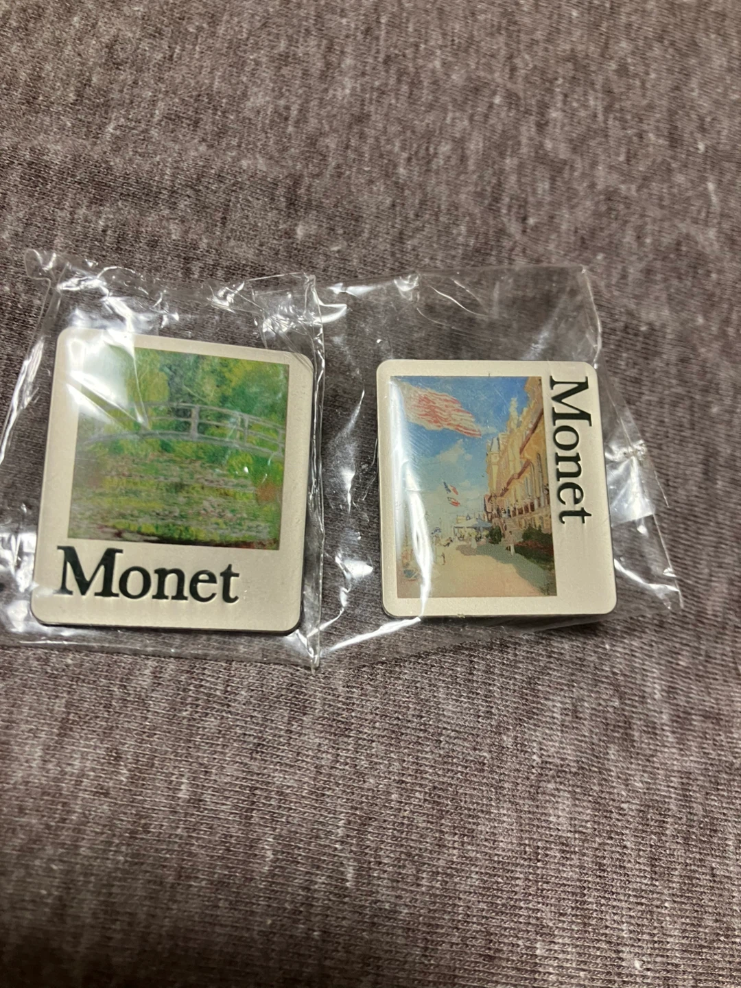 モネ ピンバッジ 2個セット