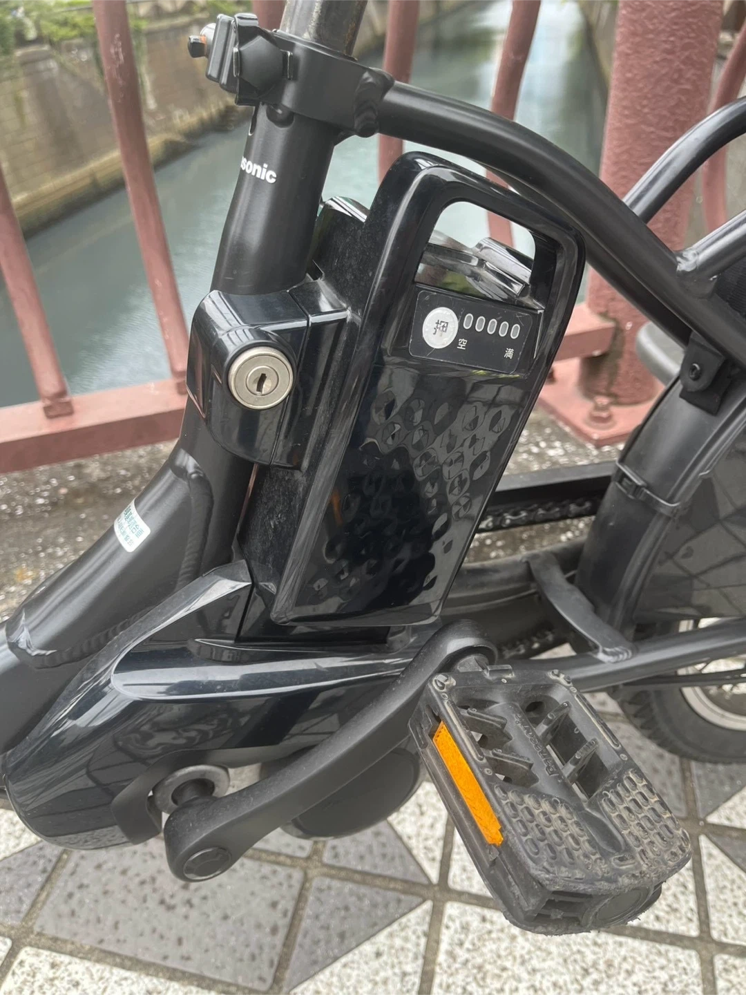 美品 パナソニック ギュット 電動自転車 チャイルドシート付の写真7枚目
